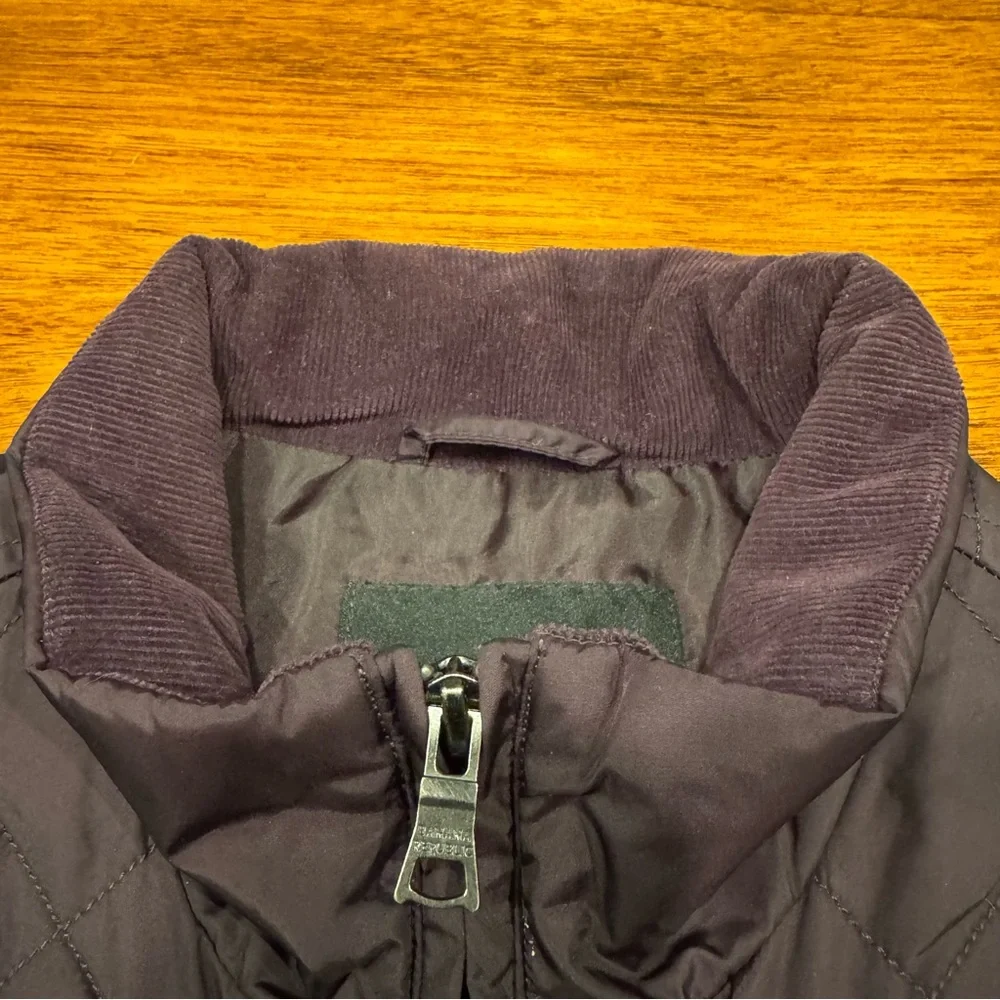 Banana Republic Eggplant Plum‎ Purple Quilted Vest Men’s Size Medium